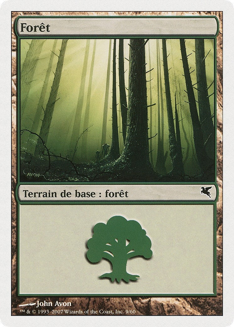 Image for Forest (French) - "Foret" (B9) (B9) (Magic Encyclopedia 2005 (Salvat/Hachette)) - Magic: The Gathering