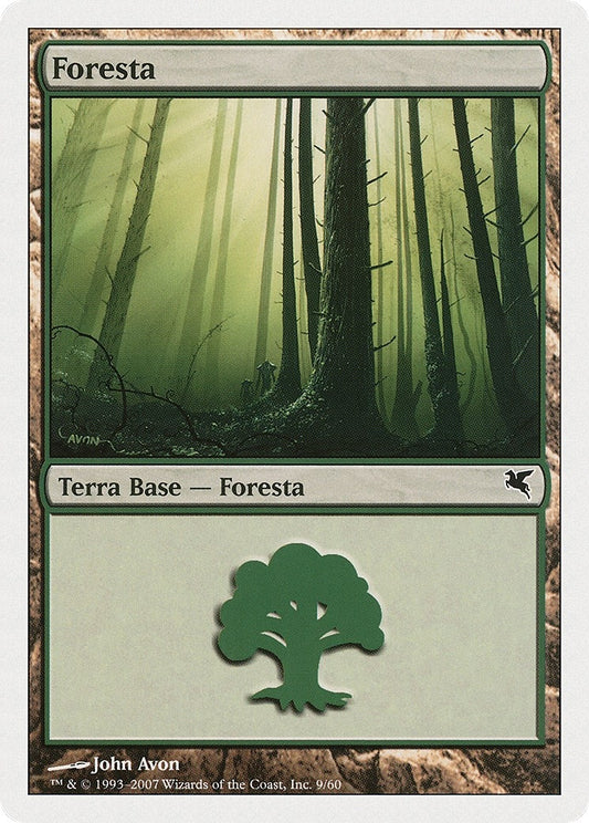 Image for Forest (Italian) - "Foresta" (B9) (B9) (Magic Encyclopedia 2005 (Salvat/Hachette)) - Magic: The Gathering