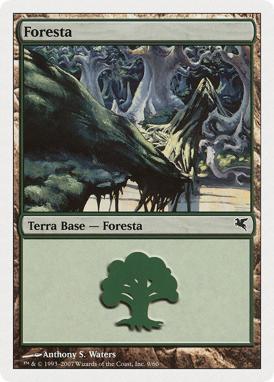Image for Forest (Italian) - "Foresta" (K9) (K9) (Magic Encyclopedia 2005 (Salvat/Hachette)) - Magic: The Gathering