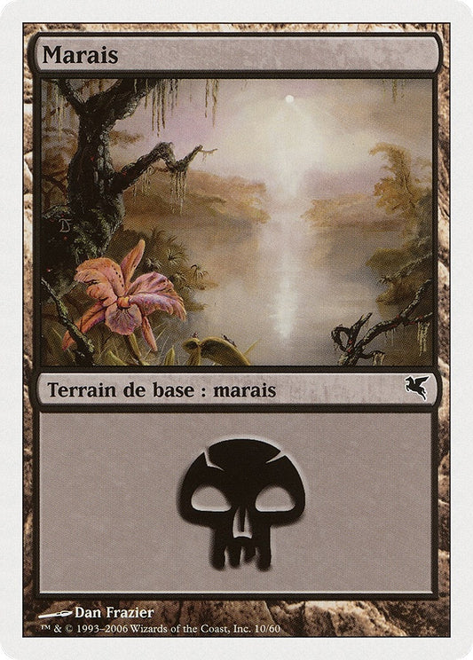 Image for Swamp (French) - "Marais" (F10) (F10) (Magic Encyclopedia 2005 (Salvat/Hachette)) - Magic: The Gathering
