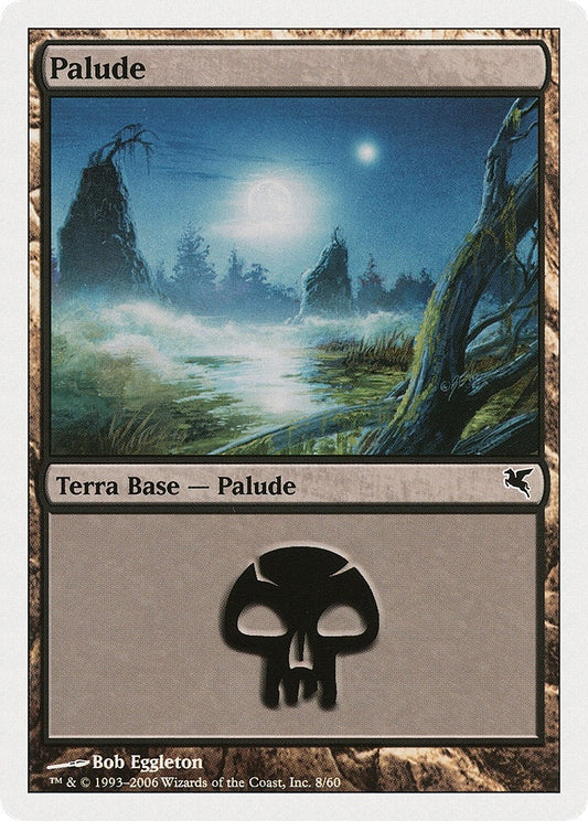 Image for Swamp (Italian) - "Palide" (A8) (A8) (Magic Encyclopedia 2005 (Salvat/Hachette)) - Magic: The Gathering