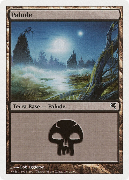 Image for Swamp (Italian) - "Palide" (E24) (E24) (Magic Encyclopedia 2005 (Salvat/Hachette)) - Magic: The Gathering