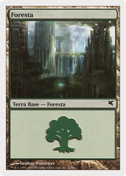 Image for Forest (Italian) - "Foresta" (L12) (L12) (Magic Encyclopedia 2005 (Salvat/Hachette)) - Magic: The Gathering