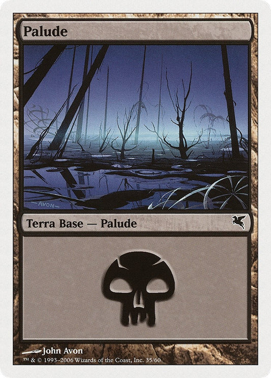 Image for Swamp (Italian) - "Palide" (F35) (F35) (Magic Encyclopedia 2005 (Salvat/Hachette)) - Magic: The Gathering