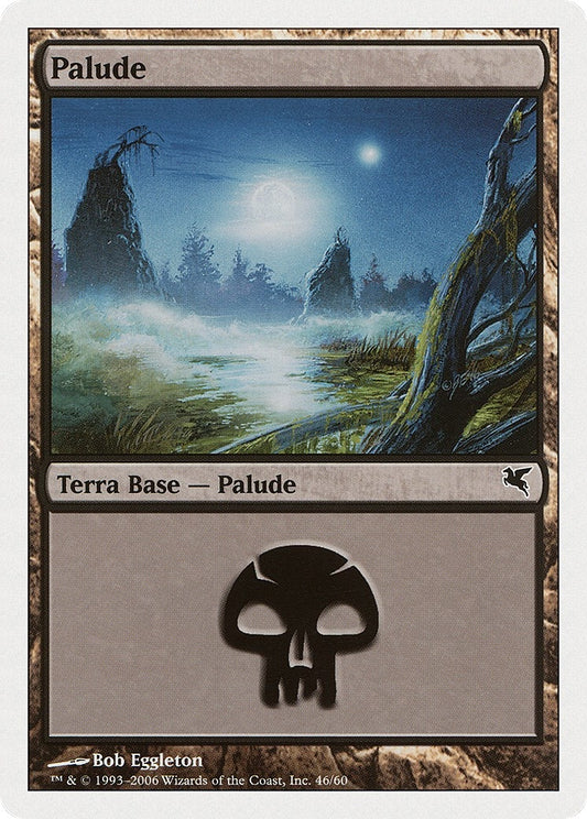 Image for Swamp (Italian) - "Palide" (F46) (F46) (Magic Encyclopedia 2005 (Salvat/Hachette)) - Magic: The Gathering