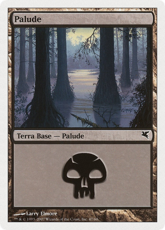 Image for Swamp (Italian) - "Palide" (E47) (E47) (Magic Encyclopedia 2005 (Salvat/Hachette)) - Magic: The Gathering