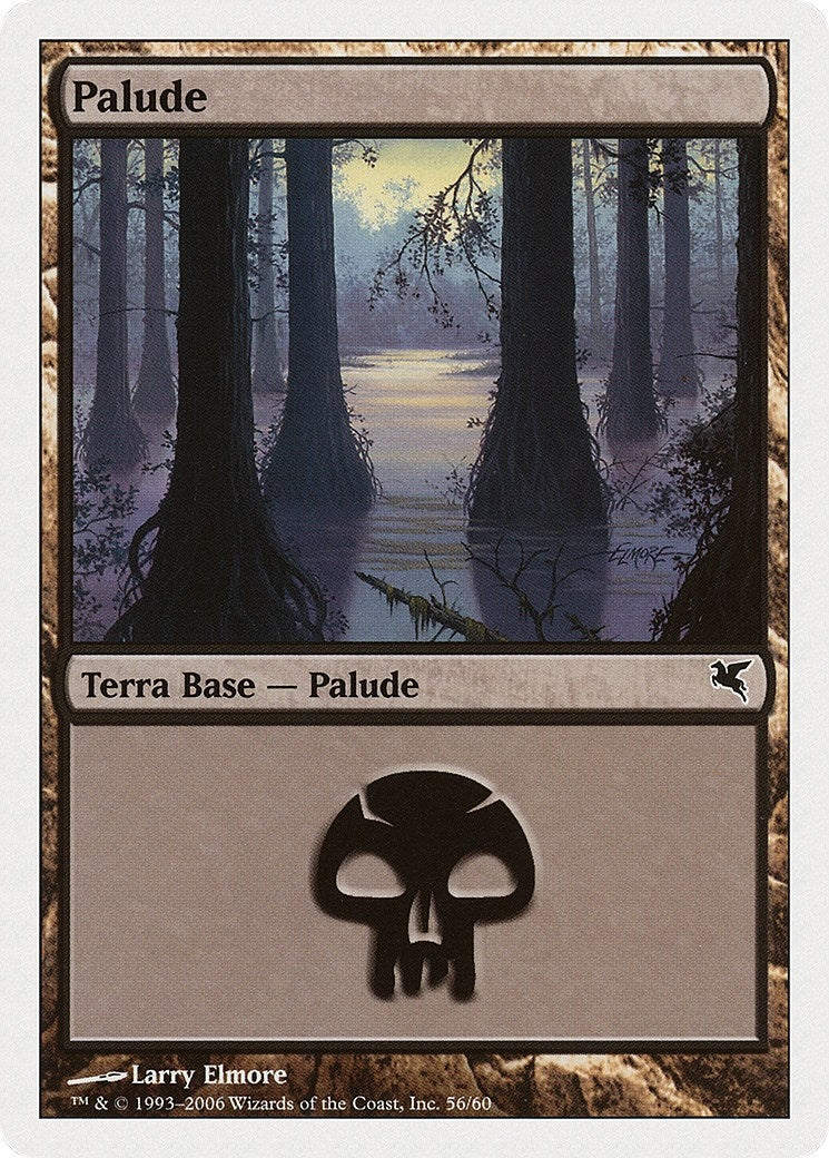 Image for Swamp (Italian) - "Palide" (F56) (F56) (Magic Encyclopedia 2005 (Salvat/Hachette)) - Magic: The Gathering