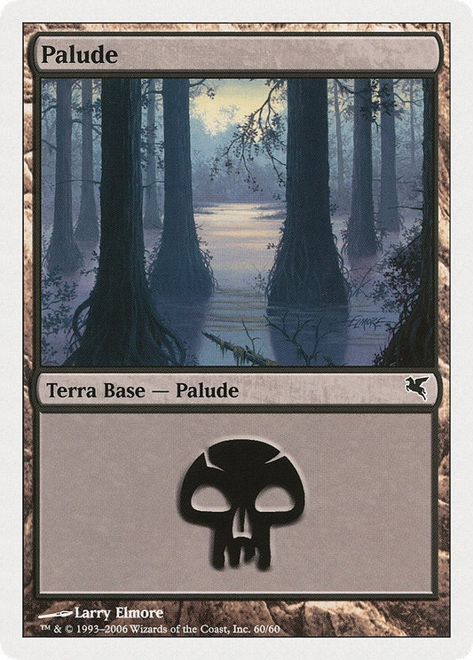 Image for Swamp (Italian) - "Palide" (A60) (A60) (Magic Encyclopedia 2005 (Salvat/Hachette)) - Magic: The Gathering