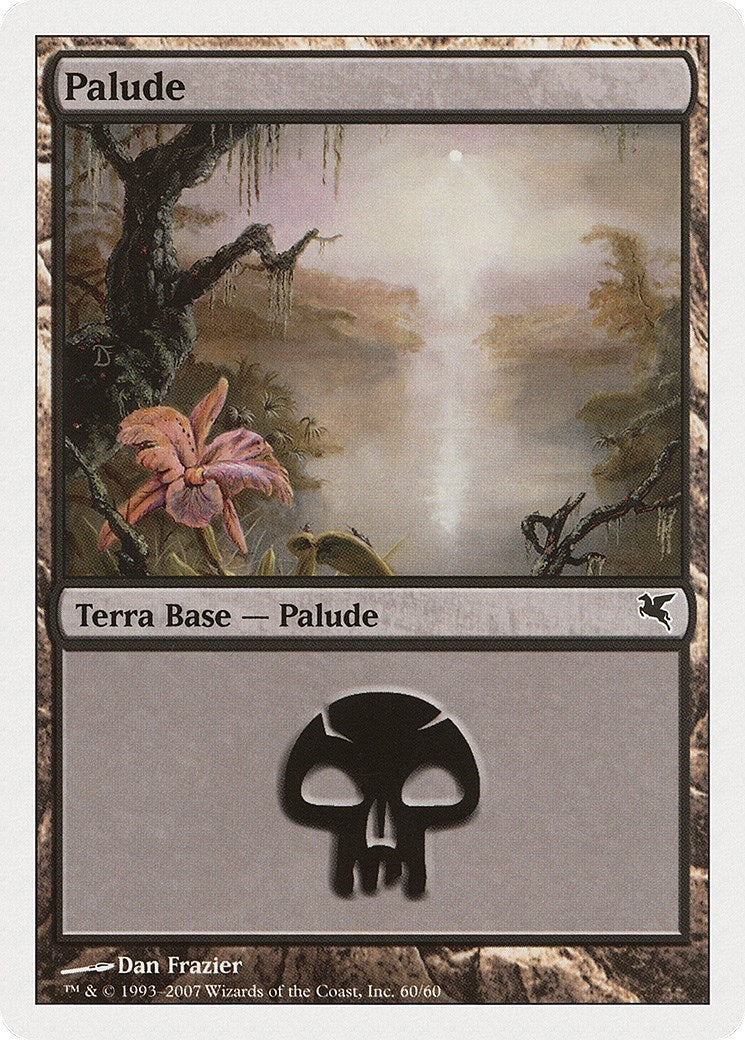Image for Swamp (Italian) - "Palide" (E60) (E60) (Magic Encyclopedia 2005 (Salvat/Hachette)) - Magic: The Gathering