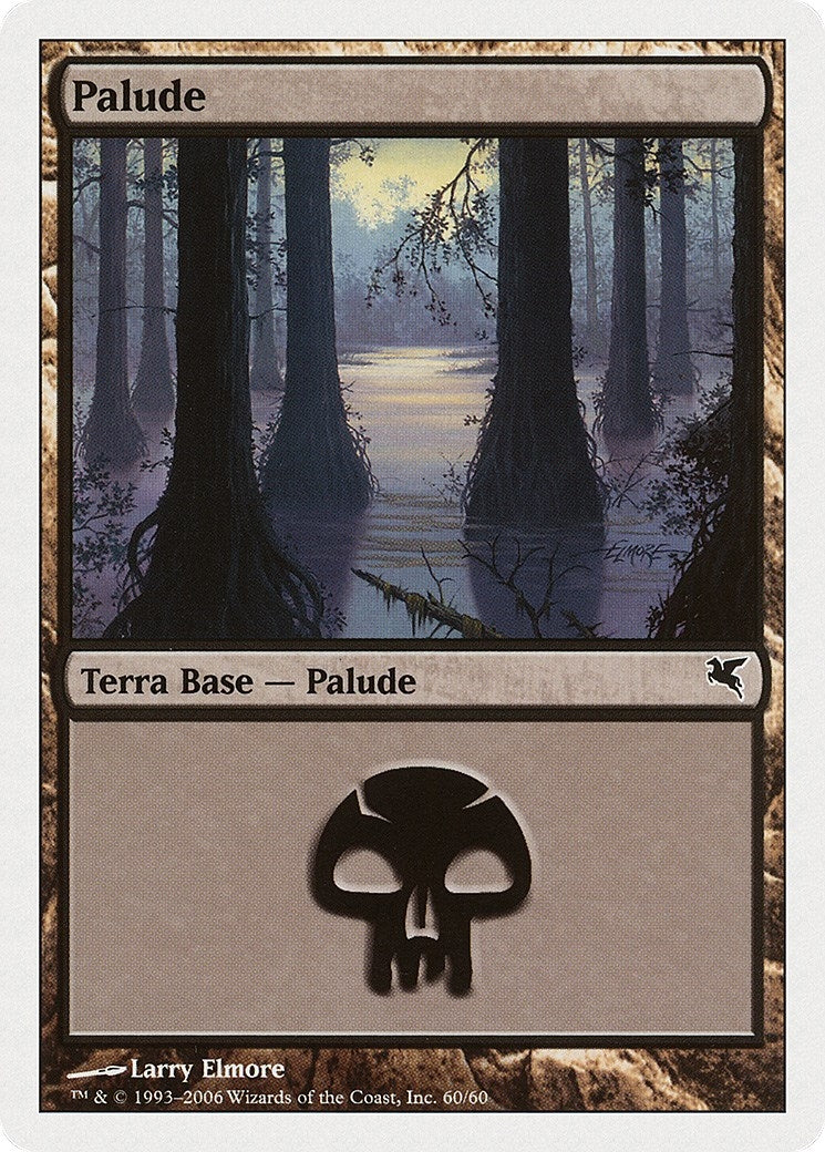 Image for Swamp (Italian) - "Palide" (F60) (F60) (Magic Encyclopedia 2005 (Salvat/Hachette)) - Magic: The Gathering
