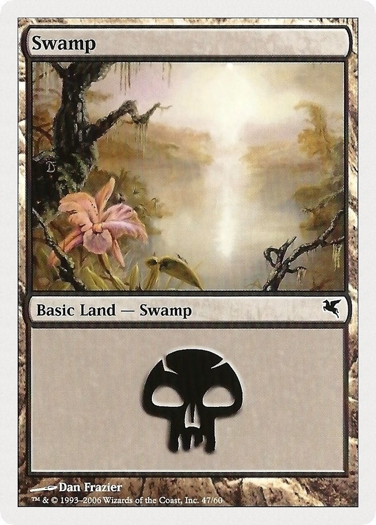 Image for Swamp (47) (47) (Magic Encyclopedia 2005 (Salvat/Hachette)) - Magic: The Gathering