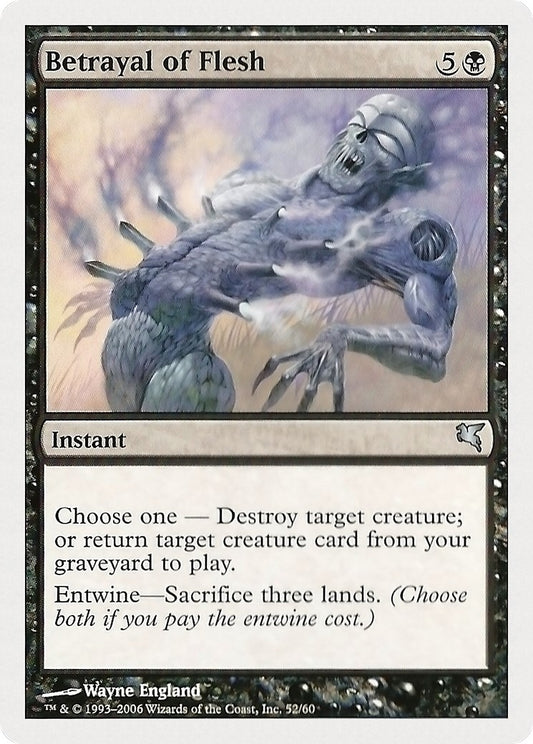 Image for Betrayal of Flesh (52) (Magic Encyclopedia 2005 (Salvat/Hachette)) - Magic: The Gathering