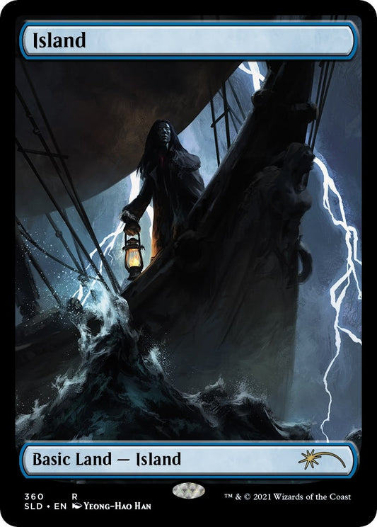 Image for Island (The Dracula Lands) (360) (Secret Lair Drop Series) - Magic: The Gathering