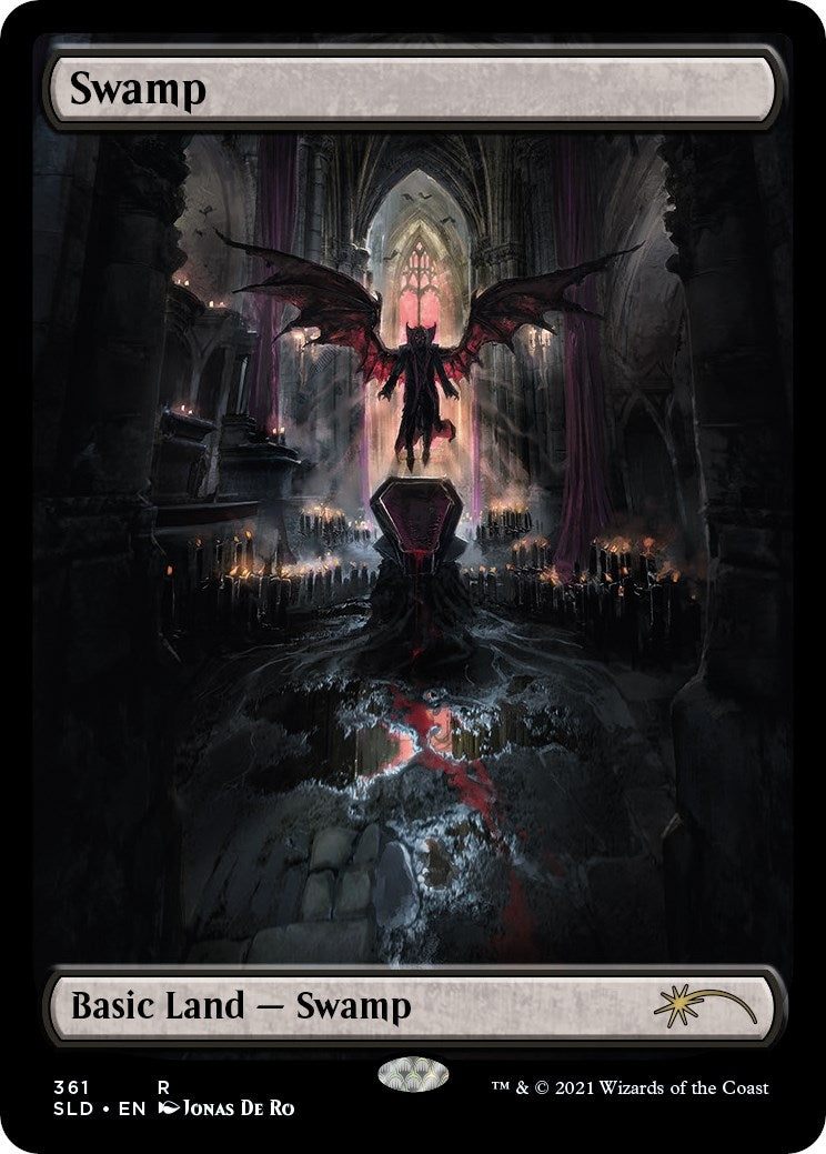 Image for Swamp (The Dracula Lands) (361) (Secret Lair Drop Series) - Magic: The Gathering