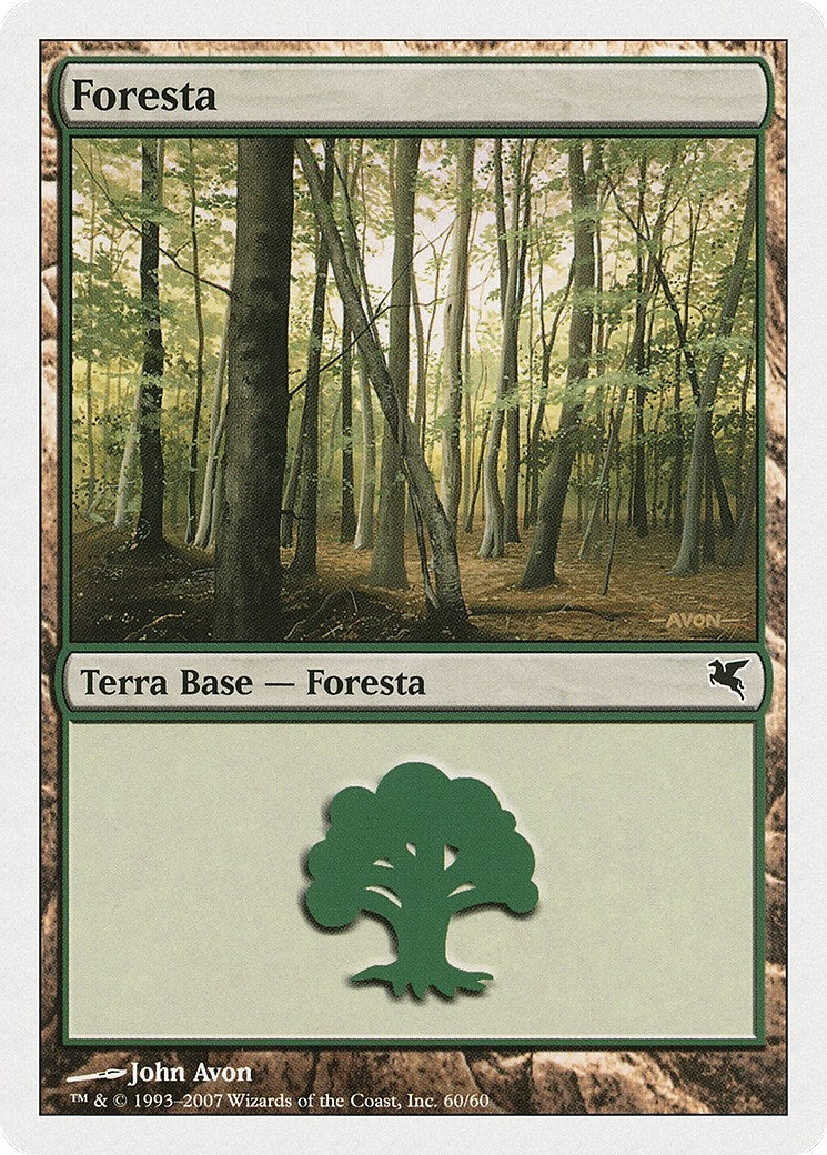 Image for Forest (Italian) - "Foresta" (B60) (B60) (Magic Encyclopedia 2005 (Salvat/Hachette)) - Magic: The Gathering