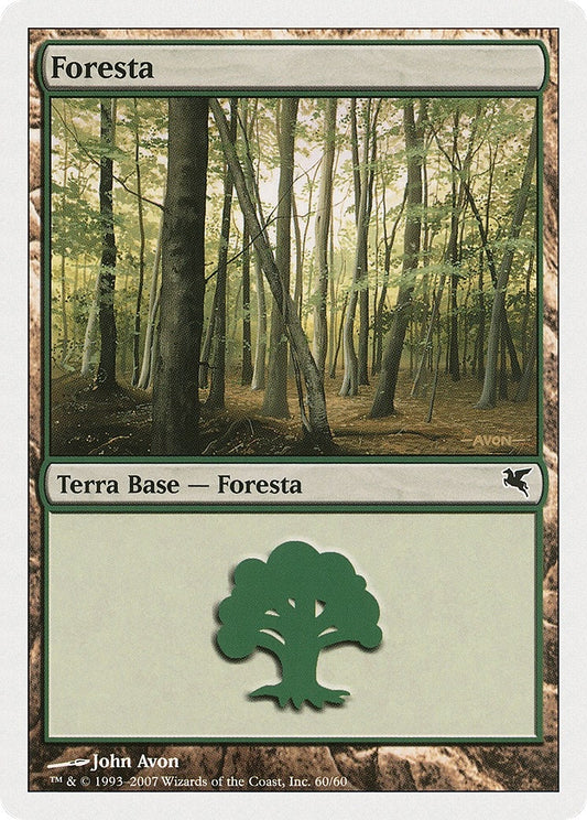 Image for Forest (Italian) - "Foresta" (B60) (B60) (Magic Encyclopedia 2005 (Salvat/Hachette)) - Magic: The Gathering