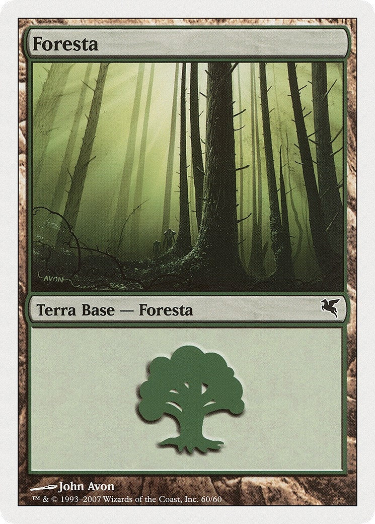 Image for Forest (Italian) - "Foresta" (I60) (I60) (Magic Encyclopedia 2005 (Salvat/Hachette)) - Magic: The Gathering
