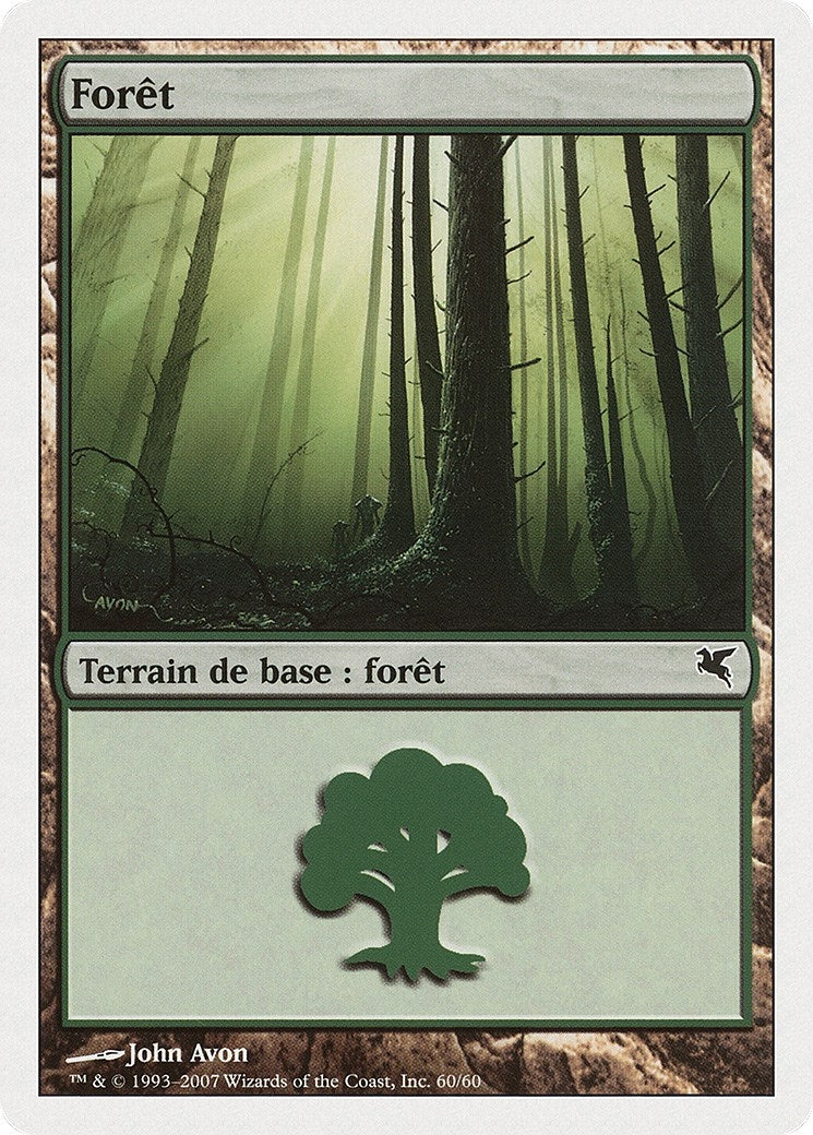 Image for Forest (French) - "Foret" (I60) (I60) (Magic Encyclopedia 2005 (Salvat/Hachette)) - Magic: The Gathering