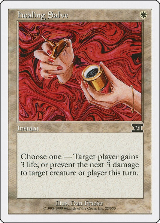 Image for Healing Salve (22) (Classic Sixth Edition) - Magic: The Gathering