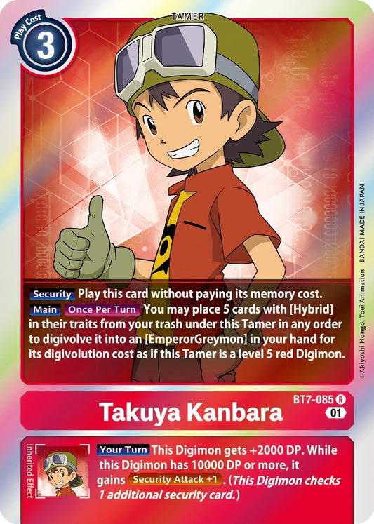 Image for Takuya Kanbara (BT7-085 R) (Next Adventure) - Digimon Card Game