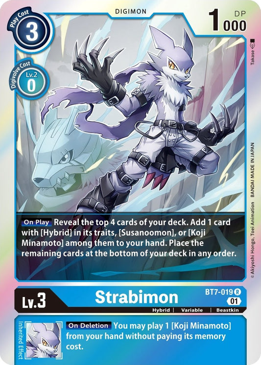 Image for Strabimon (BT7-019 R) (Next Adventure) - Digimon Card Game