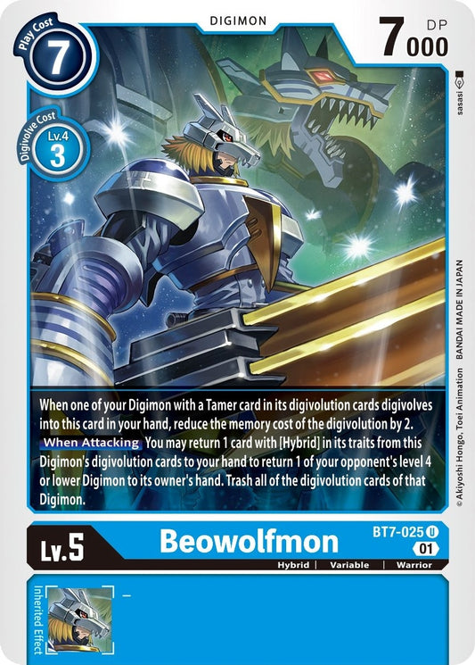 Image for Beowolfmon (BT7-025 U) (Next Adventure) - Digimon Card Game