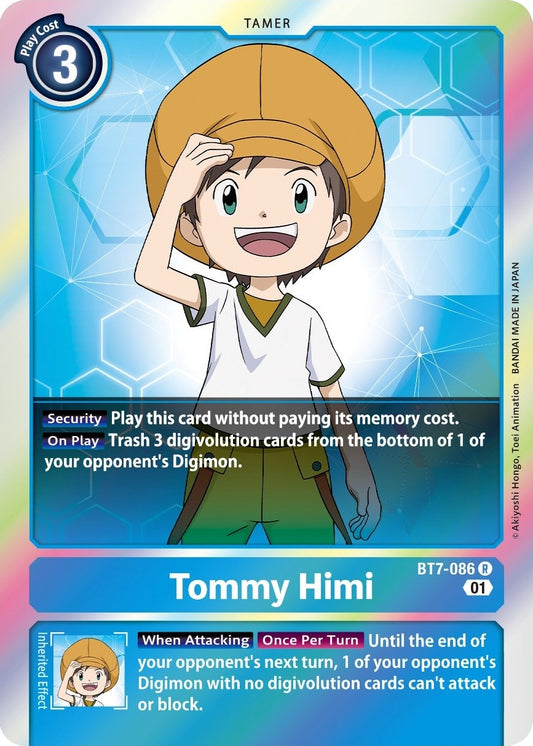 Image for Tommy Himi (BT7-086 R) (Next Adventure) - Digimon Card Game