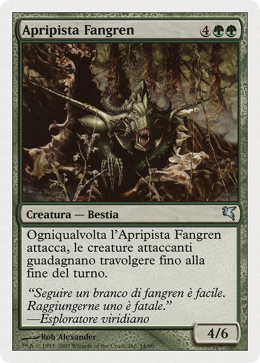 Image for Fangren Pathcutter (Italian) - "Apripista Fangren" (K14) (K14) (Magic Encyclopedia 2005 (Salvat/Hachette)) - Magic: The Gathering