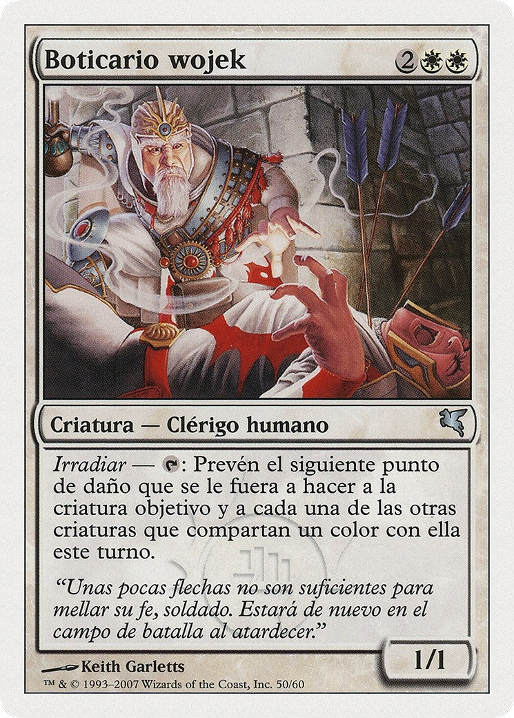 Image for Wojek Apothecary (Spanish) - "Boticario wojek" (J50) (Magic Encyclopedia 2005 (Salvat/Hachette)) - Magic: The Gathering
