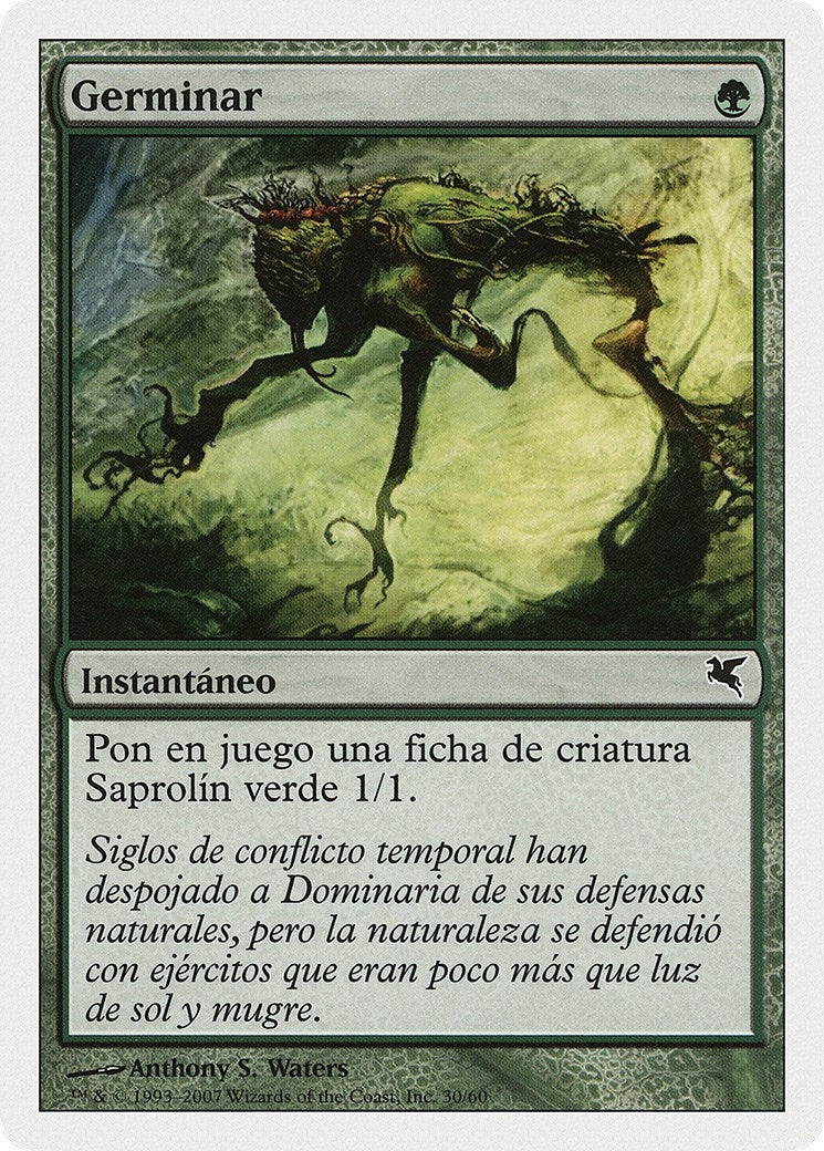 Image for Sprout (Spanish) - "Germinar" (J30) (J30) (Magic Encyclopedia 2005 (Salvat/Hachette)) - Magic: The Gathering