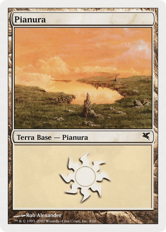 Image for Plains (Italian) - "Pianura" (L9) (L9) (Magic Encyclopedia 2005 (Salvat/Hachette)) - Magic: The Gathering
