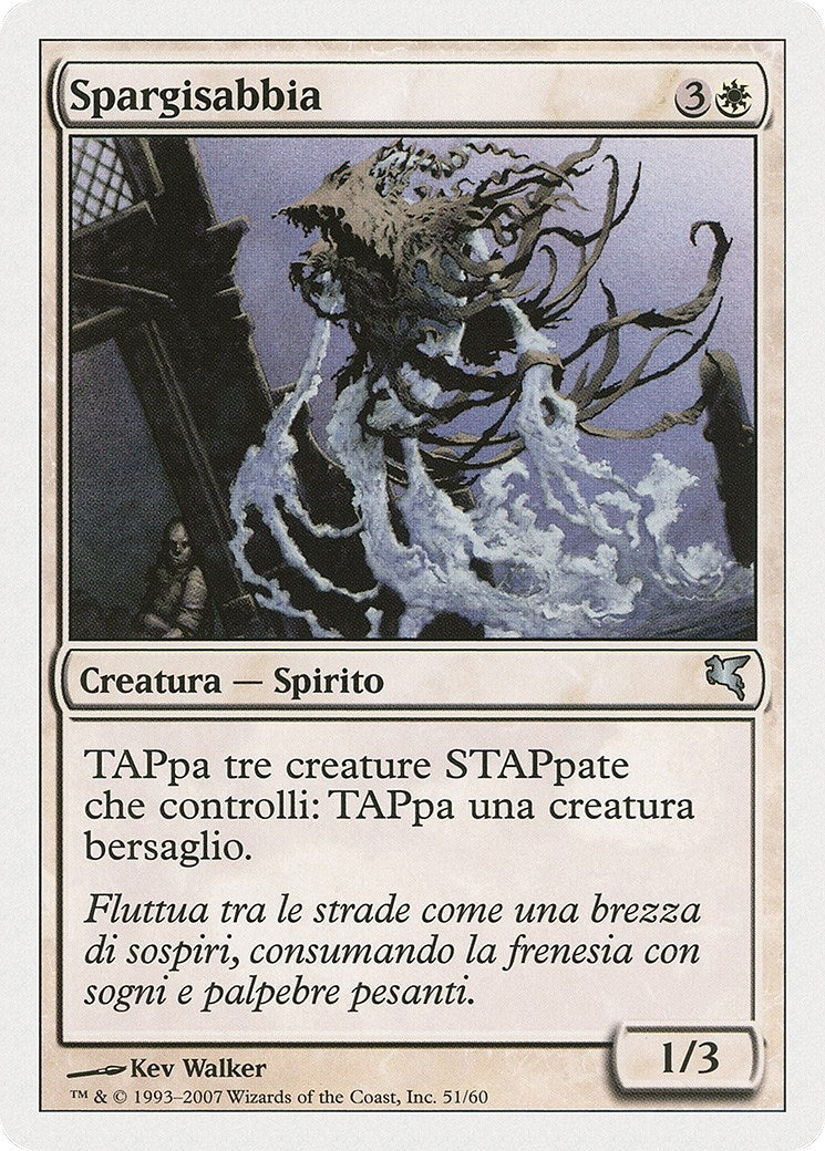 Image for Sandsower (Italian) - "Spargisabbia" (C51) (C51) (Magic Encyclopedia 2005 (Salvat/Hachette)) - Magic: The Gathering