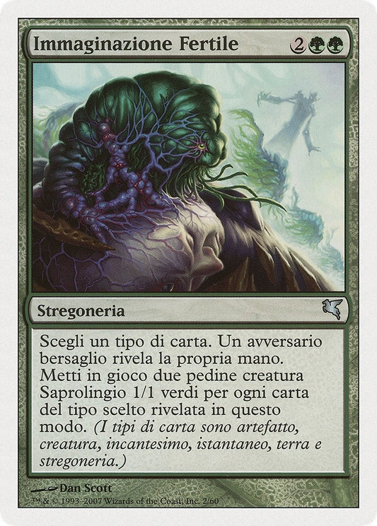 Image for Fertile Imagination (Italian) - "Immaginazione Fertile" (J2) (J2) (Magic Encyclopedia 2005 (Salvat/Hachette)) - Magic: The Gathering
