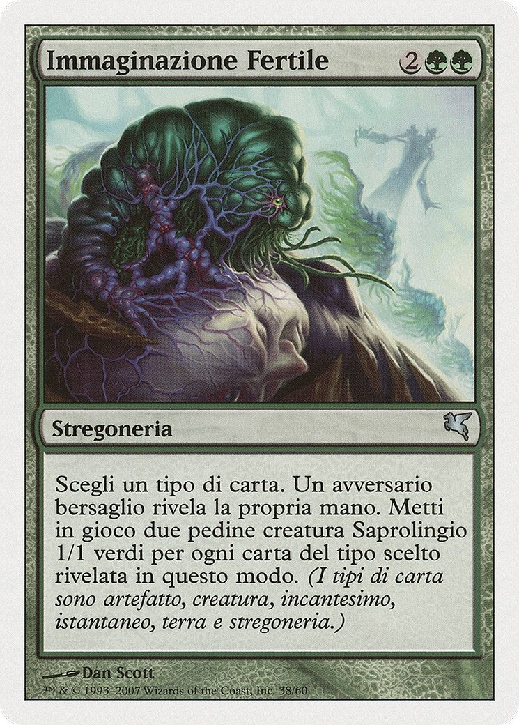 Image for Fertile Imagination (Italian) - "Immaginazione Fertile" (J38) (J38) (Magic Encyclopedia 2005 (Salvat/Hachette)) - Magic: The Gathering
