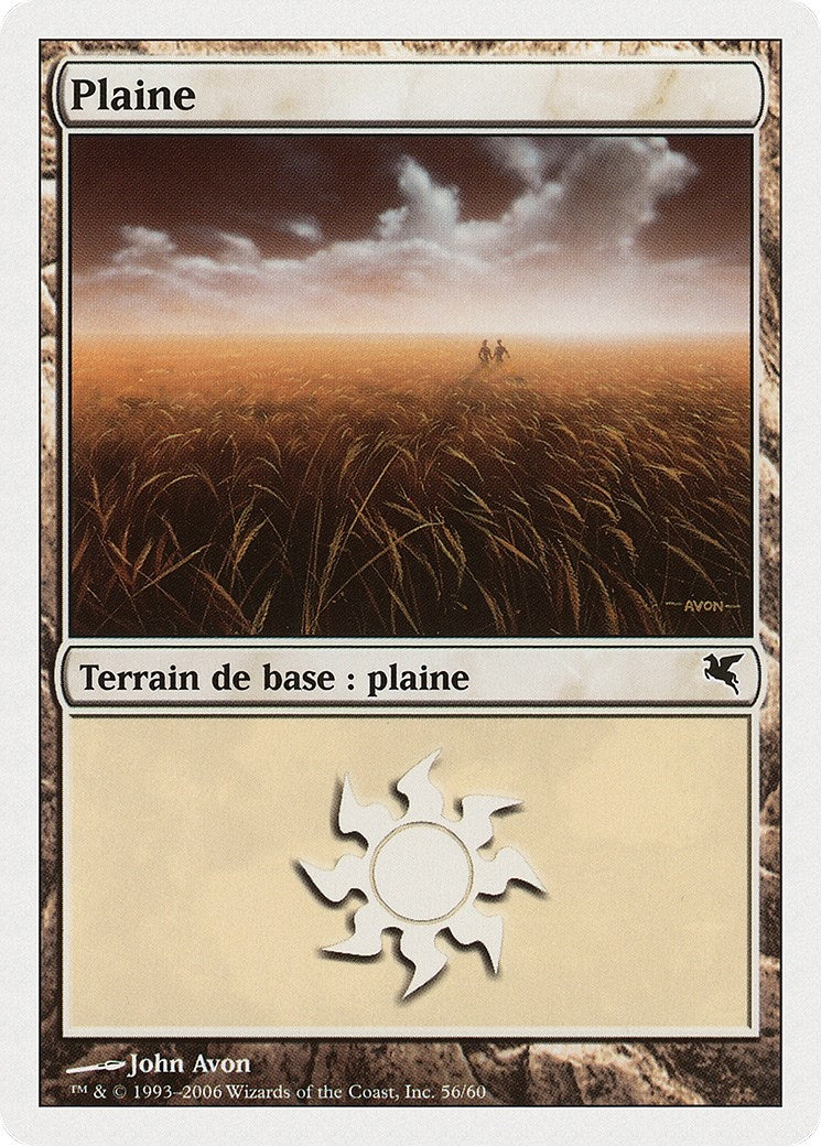 Image for Plains (French) - "Plaine" (G56) (G56) (Magic Encyclopedia 2005 (Salvat/Hachette)) - Magic: The Gathering