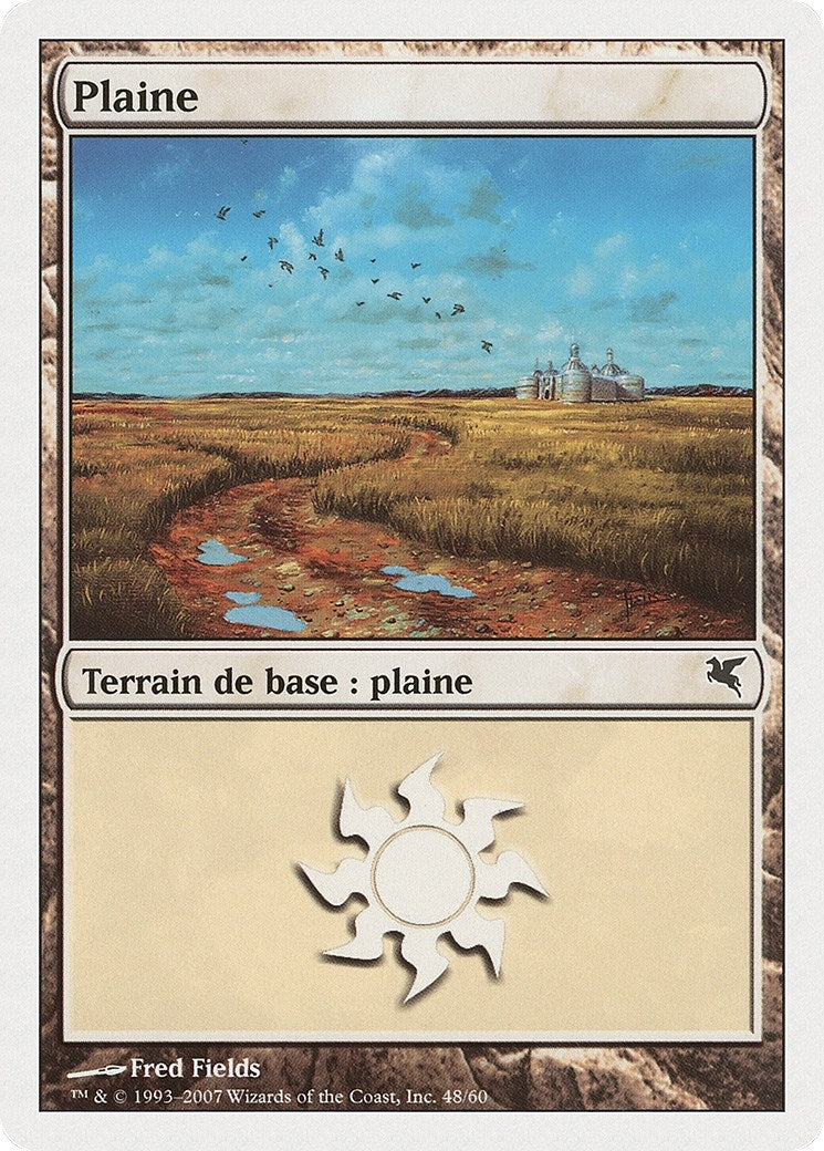 Image for Plains (French) - "Plaine" (J48) (J48) (Magic Encyclopedia 2005 (Salvat/Hachette)) - Magic: The Gathering