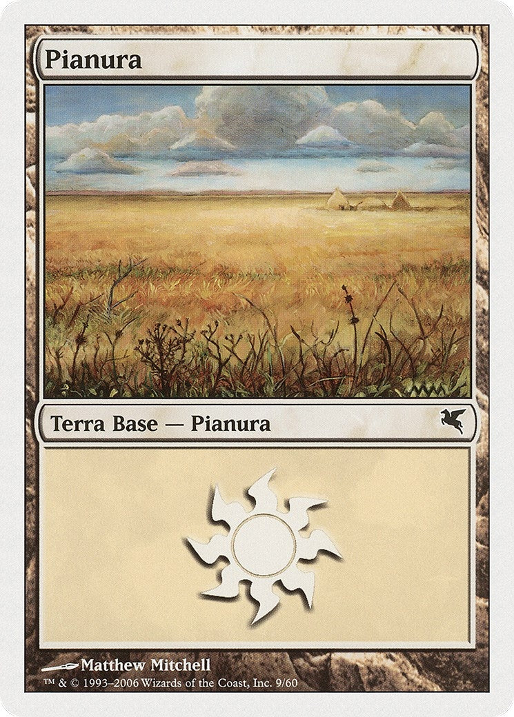 Image for Plains (Italian) - "Pianura" (G9) (G9) (Magic Encyclopedia 2005 (Salvat/Hachette)) - Magic: The Gathering