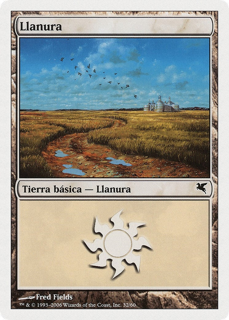 Image for Plains (Italian) - "Pianura" (G32) (G32) (Magic Encyclopedia 2005 (Salvat/Hachette)) - Magic: The Gathering