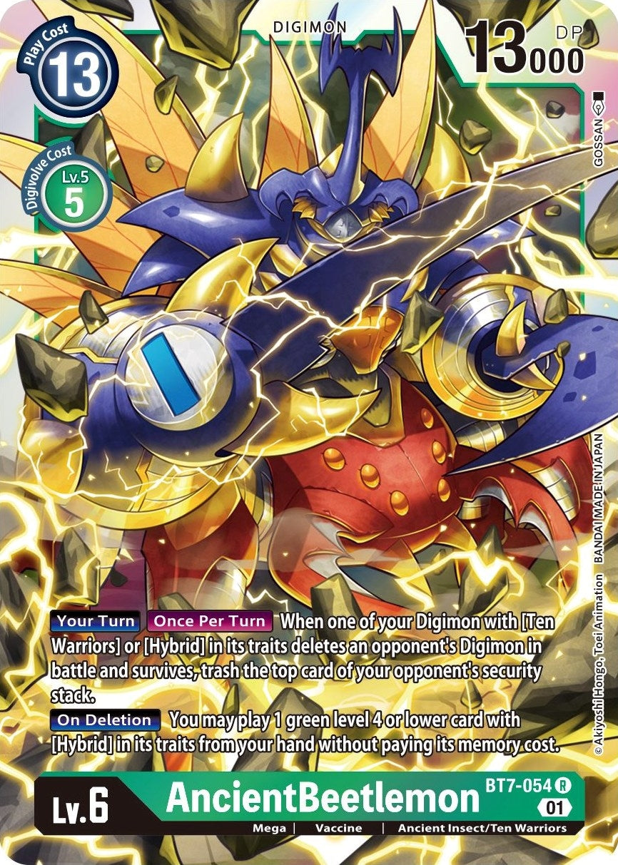 Image for AncientBeetlemon (BT7-054 R) (Next Adventure) - Digimon Card Game