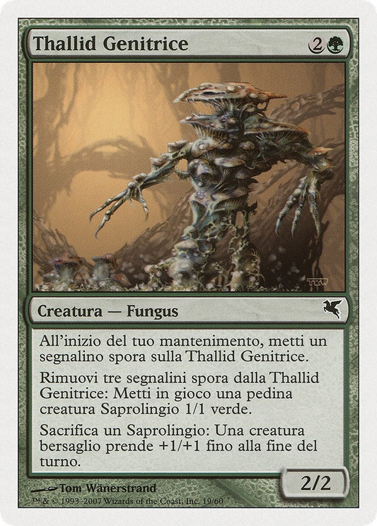Image for Thallid Germinator (Italian) - "Thallid Genitrice" (J19) (J19) (Magic Encyclopedia 2005 (Salvat/Hachette)) - Magic: The Gathering