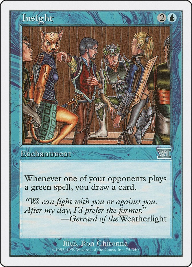Image for Insight (75) (Classic Sixth Edition) - Magic: The Gathering