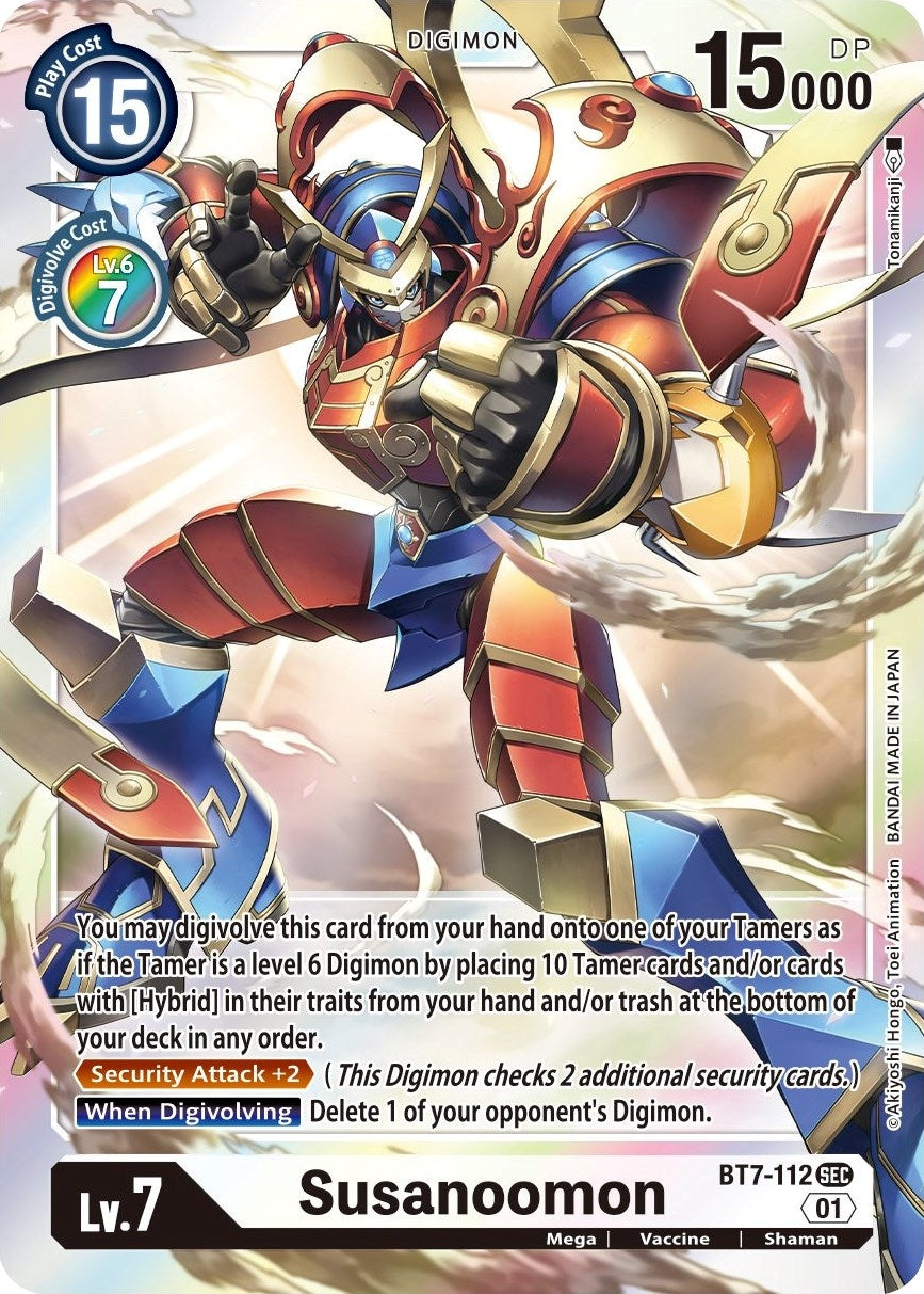 Image for Susanoomon (BT7-112 SEC) (Next Adventure) - Digimon Card Game
