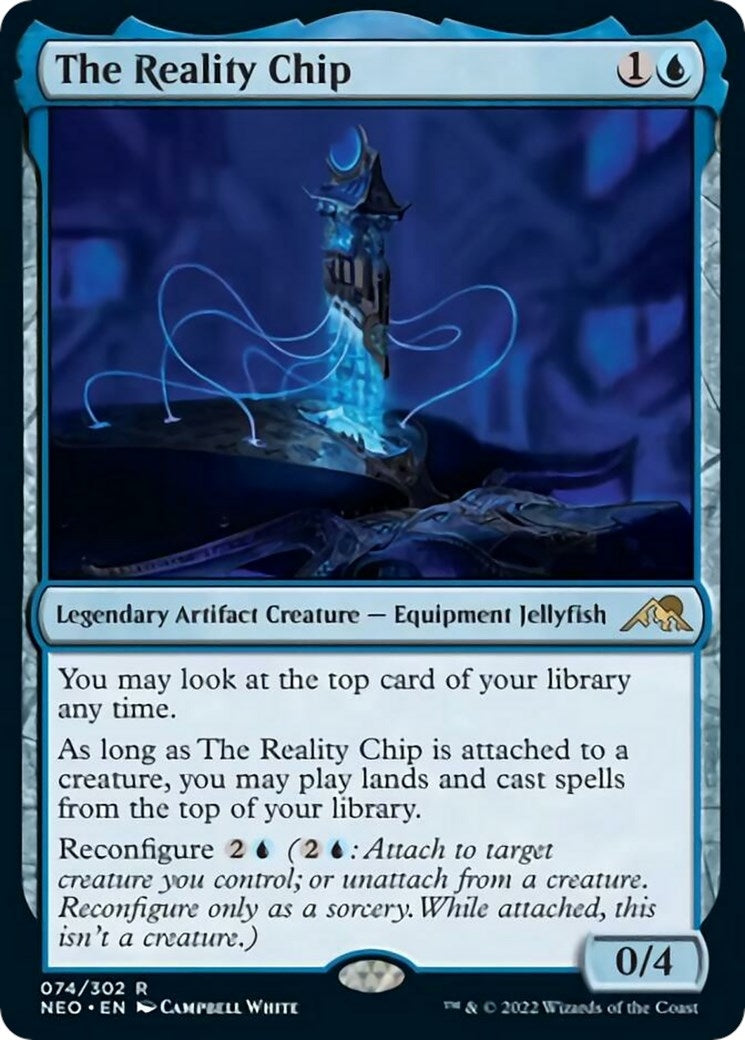 Image for The Reality Chip (74) (Kamigawa: Neon Dynasty) - Magic: The Gathering