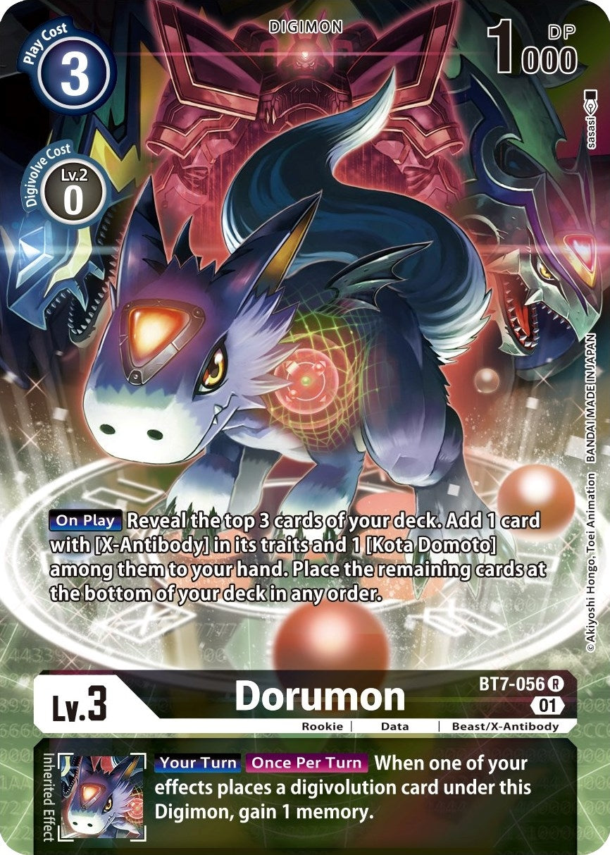 Image for Dorumon (Alternate Art) (BT7-056 R) (Next Adventure) - Digimon Card Game
