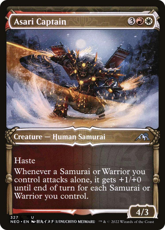 Image for Asari Captain (Showcase) (327) (Kamigawa: Neon Dynasty) - Magic: The Gathering