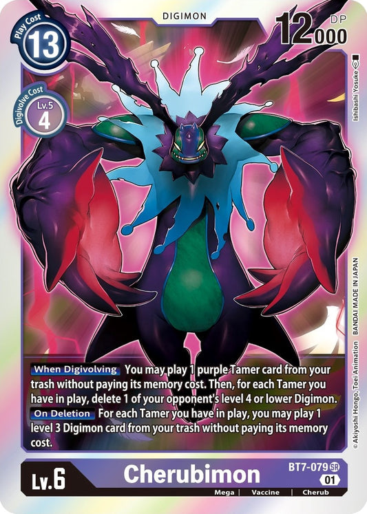 Image for Cherubimon (BT7-079 SR) (Next Adventure) - Digimon Card Game