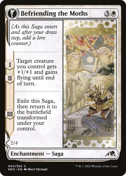 Image for Befriending the Moths (4) (Kamigawa: Neon Dynasty) - Magic: The Gathering
