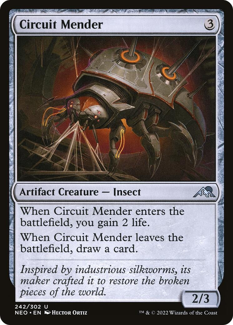 Image for Circuit Mender (242) (Kamigawa: Neon Dynasty) - Magic: The Gathering