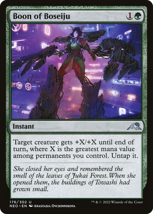Image for Boon of Boseiju (176) (Kamigawa: Neon Dynasty) - Magic: The Gathering