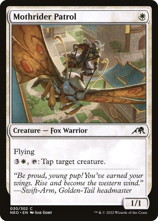 Image for Mothrider Patrol (30) (Kamigawa: Neon Dynasty) - Magic: The Gathering